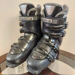 Nordica Exopower Trend 08 Women's US 9.5 Mondopoint 26.5 300mm Black Ski Boots